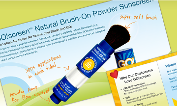 GO!screen Sunscreen Branding, Packaging, and Ecommerce Website